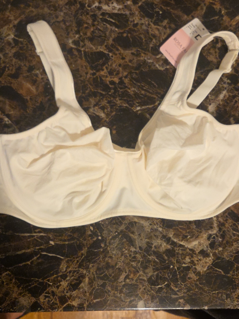NWT Rosa Faia Anita Champagne Bra 44D PLUS SIZE
